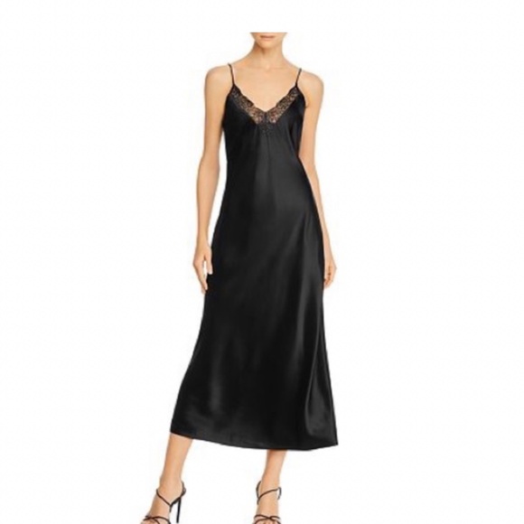 Anine Bing Black Silk Dress - Picture 3 of 8